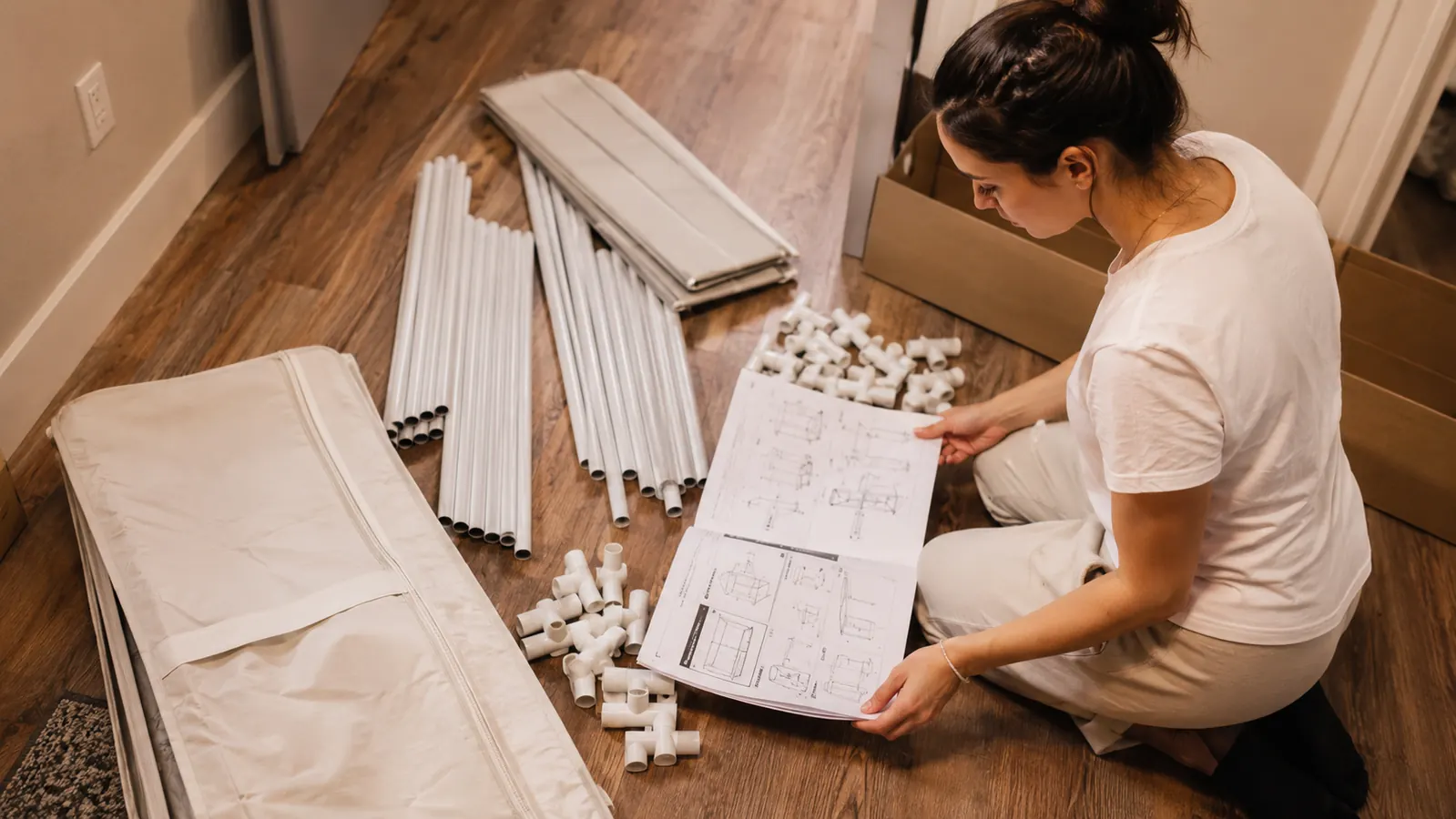 How to Set Up a Freestanding Closet in a Rental (No Holes, No Landlord Calls)