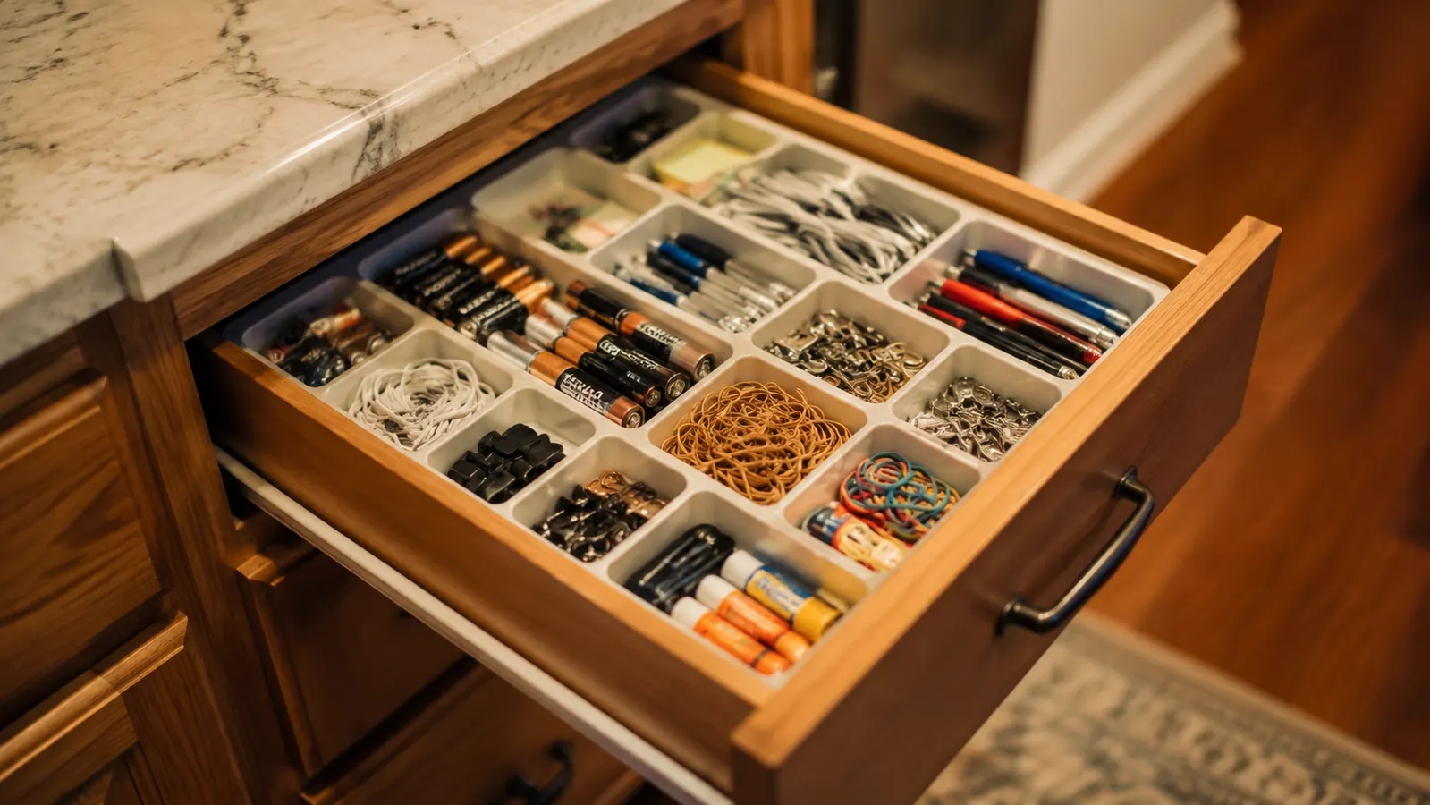 My Kitchen Junk Drawer Was Embarrassing. A $9 Organizer Fixed It.