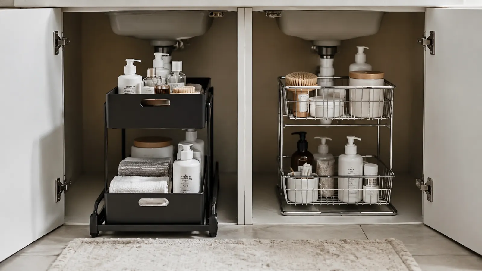 madesmart Under Sink Organizer vs DEKAVA 2-Pack: Which Cabinet Organizer Is Better?