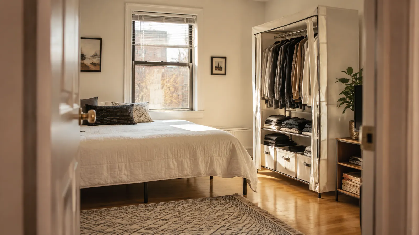 My Spare Bedroom Was a Dumping Ground. One Freestanding Closet Changed Everything.